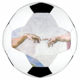 Bola De Futebol Michelangelo - Criação de Adão Isolado