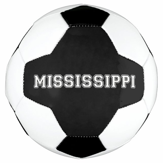 Bola De Futebol Mississippi (Frente)