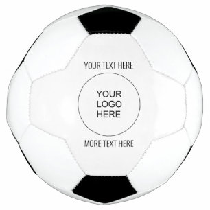 Bola De Futebol Modelo de Texto de Imagem do Logotipo da Empresa P