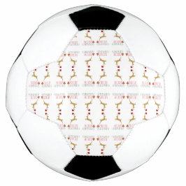 Bola De Futebol Modern Holiday Soccer Ball Christmas