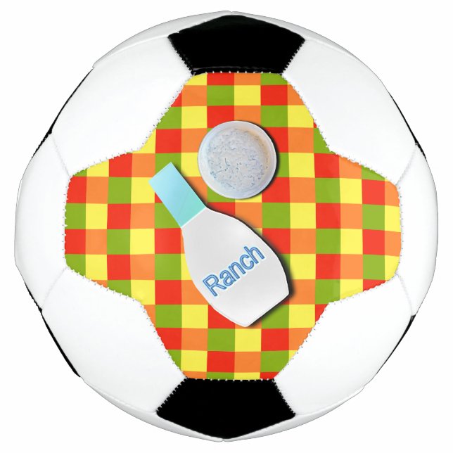 Bola De Futebol Molho de Salada Ranch (Frente)