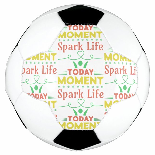 Bola De Futebol Momento Atual, Saco de Tote Life Spark (Frente)