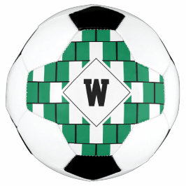 Bola de Futebol Monograma da Bandeira da NIGÉRIA c