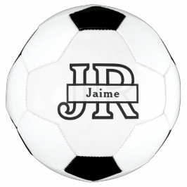 Bola De Futebol Monograma Legal Nome Personalizado Chuteira de Fut