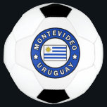 Bola De Futebol Montevidéu Uruguai<br><div class="desc">Montevidéu Uruguai</div>