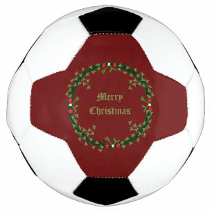 Bola De Futebol Morte de Natal Gótica Personalizada