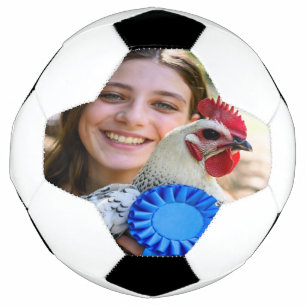 Bola De Futebol Mostrar Foto de Aves de Criação Personalizar