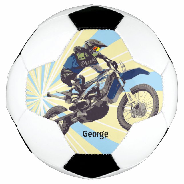 Bola De Futebol Motocross (Frente)