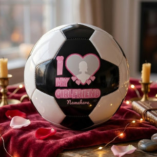 Bola De Futebol Namorado Eu Amo Minha Namorada – Adicionar Foto e