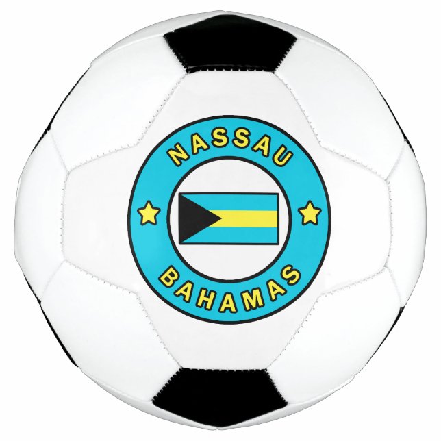 Bola De Futebol Nassau Bahamas (Frente)