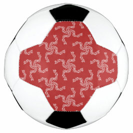 Bola De Futebol Natal Vermelho, decoração de Natal, Natal