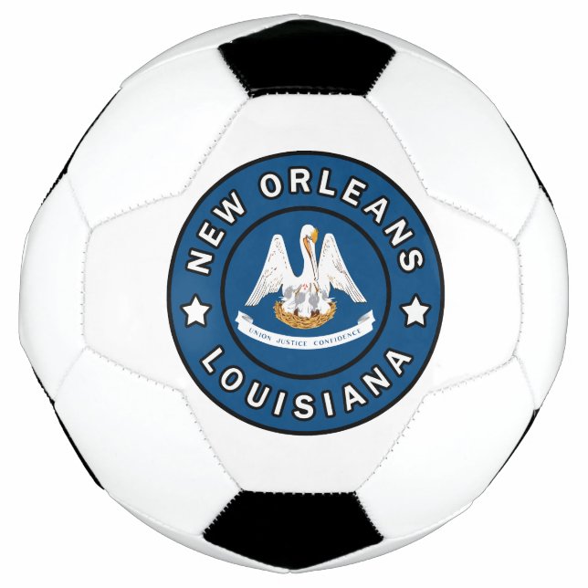 Bola De Futebol New Orleans Louisiana (Frente)