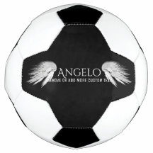 Nome Personalizado do ÂNGEL WINGS Preto