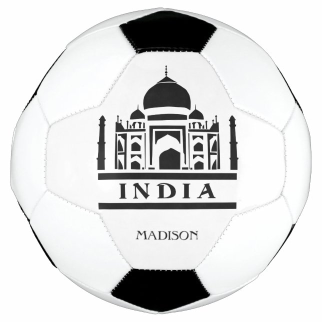 Bola De Futebol nome personalizado INDIA (Frente)