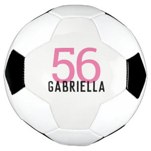Bola De Futebol Nome personalizado Número personalizado Girls cor