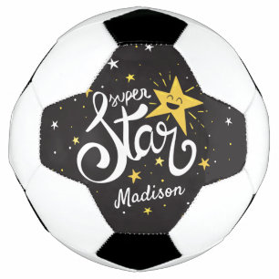 Bola De Futebol Nome personalizado Superstar