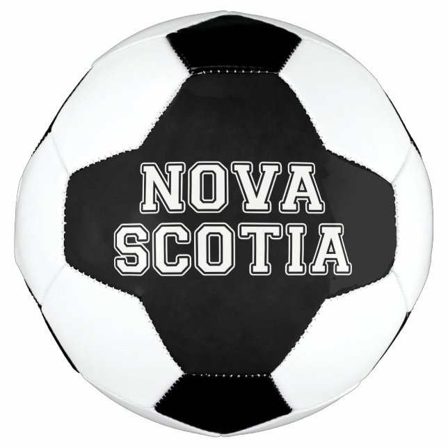 Bola De Futebol Nova Escócia (Frente)