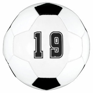 Bola De Futebol Número 19