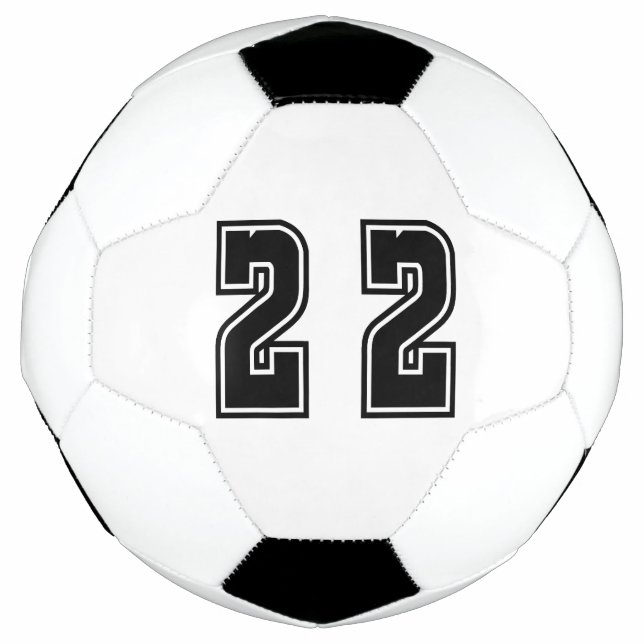 Bola De Futebol número 22 (Frente)