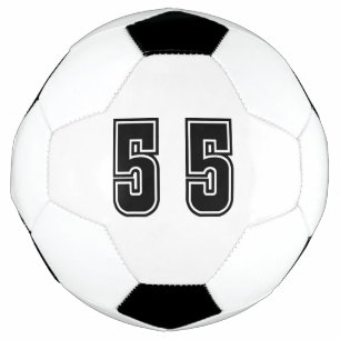 Bola De Futebol Número 55