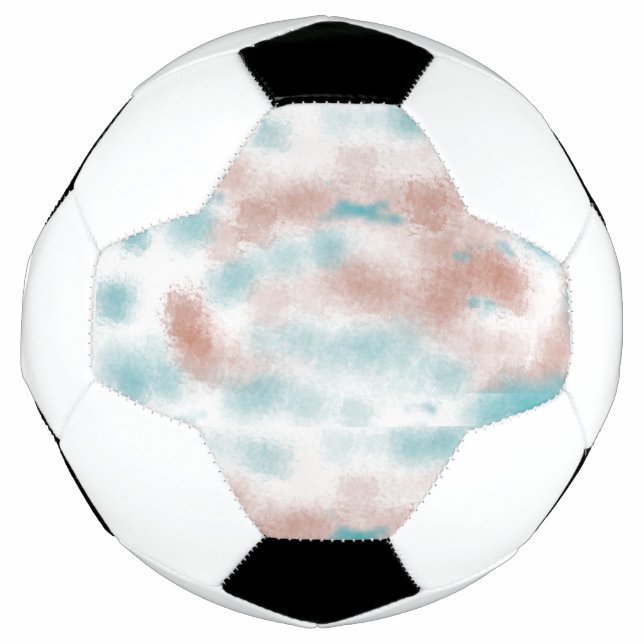 Bola De Futebol Nuvens de Abstrato modernos (Frente)