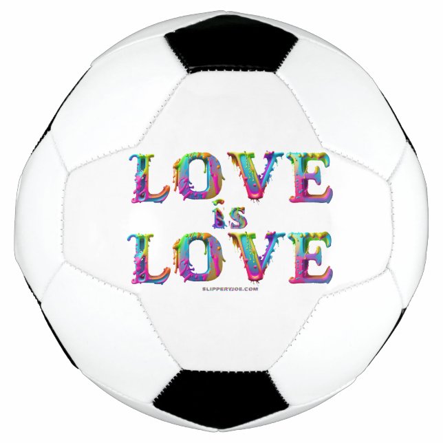 Bola De Futebol O amor de SlipperyJoe é amor derretendo dinâmica (Frente)