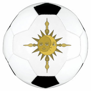 Bola De Futebol O Sol e a Lua