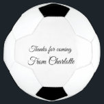 Bola De Futebol obrigados para a mensagem de texto do nome de adiç<br><div class="desc">Design</div>