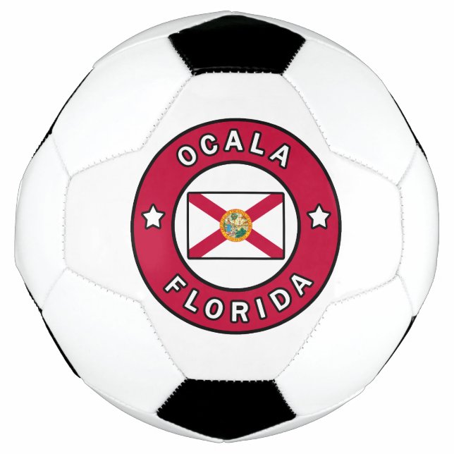 Bola De Futebol Ocala Florida (Frente)