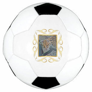 Bola De Futebol Ocelot enquadrado