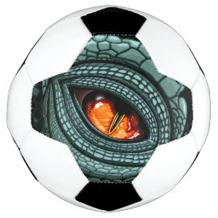 Bola De Futebol Olho de Predador Réptil Primitivo