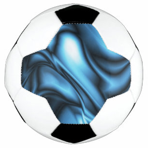 Bola De Futebol Onda de Seda Azul