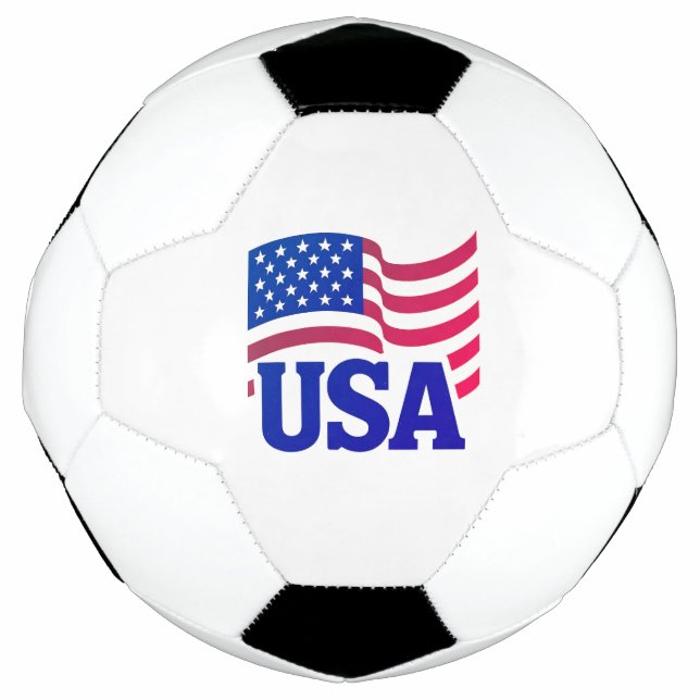 Bola De Futebol Onda de Unidade dos Estados Unidos (Frente)