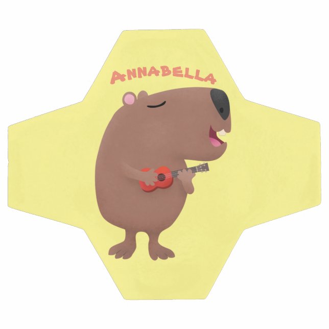 Engraçado capivara desenho animado personagem animal imagem