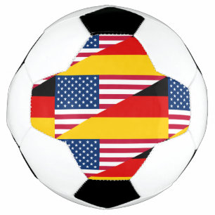Bola De Futebol Orgulho Alemão-Americano, Alemanha, Bandeira do F