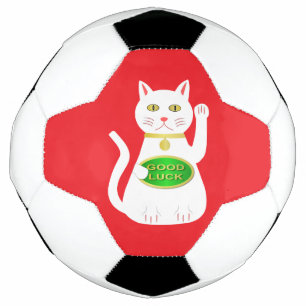 Bola De Futebol Oriental Lucky Cat