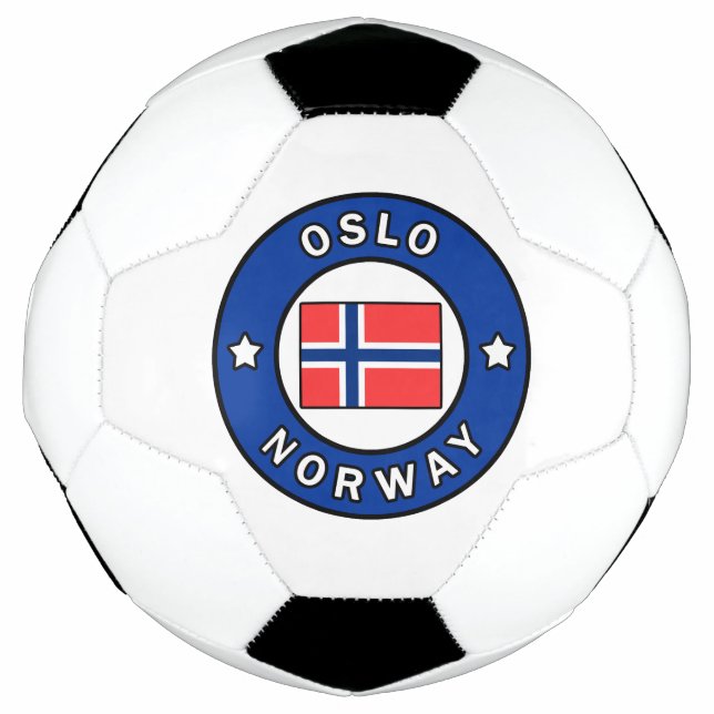 Bola De Futebol Oslo Noruega (Frente)