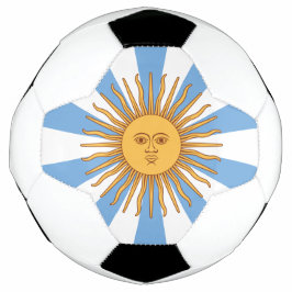 Bola De Futebol Ouro da Argentina Sun, Sol de Mayo Flag/Esporte