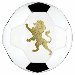 Bola De Futebol Ouro Royal Lion