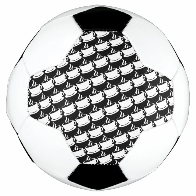 Bola De Futebol Padrão de café (Frente)