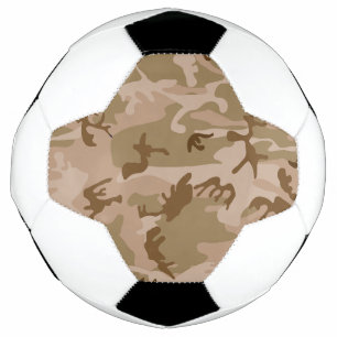 Bola De Futebol Padrão de Camuflagem do Deserto, Padrão Militar, E