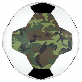 Bola De Futebol Padrão de Camuflagem Verde, Padrão Militar, Exérci