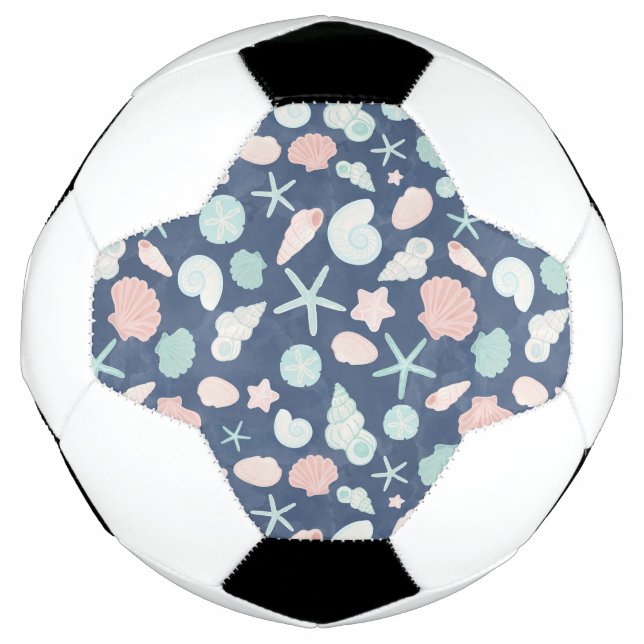 Bola De Futebol padrão de conchas (Frente)