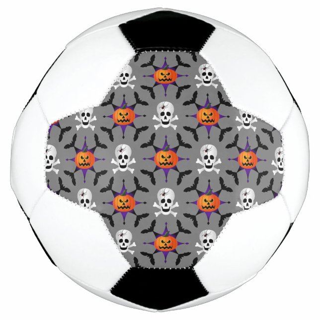 Bola De Futebol Padrão de Halloween (Frente)