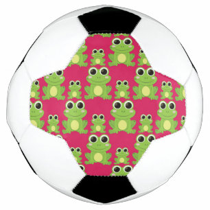 Bola De Futebol Padrão de sapos cúbicos