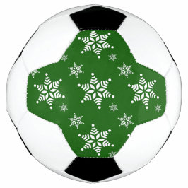 Bola De Futebol Padrão do Floco de Neve, Flocos de Neve Brancos, N