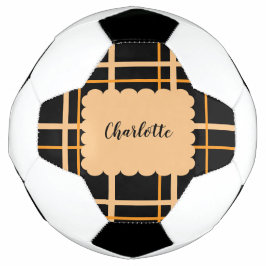 Bola De Futebol Padrão Listrado Legal