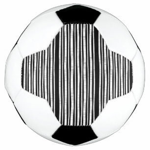 Bola De Futebol Padrão Moderno de Listras Verticais