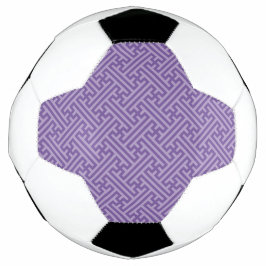 Bola De Futebol Padrão Sayagata, japonês, roxo e rosa