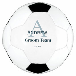 Bola De Futebol padrinhos de casamento personalizados do grupo mon